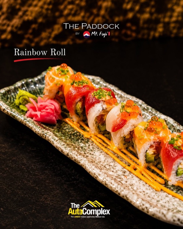 Rainbow Roll at The Paddock by Mt. Fuji