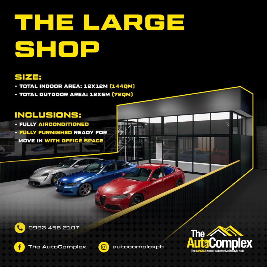 Large shop space