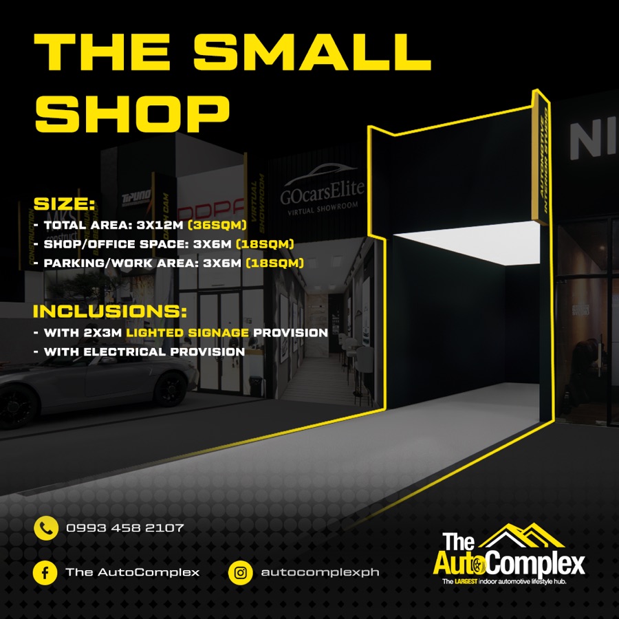 Small shop space